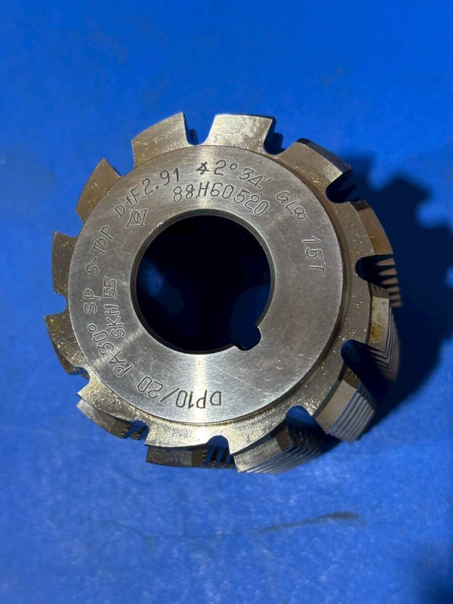 AZUMI MFG　アヅミ　グランドホブカッター　 歯切　旋盤　ホブ HOB　SKH55　88H60520　DP10/20PA30°S-TOP15T（へ359）