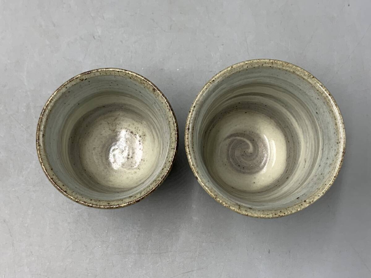 人間国宝　島岡達三　益子焼　象嵌夫婦湯呑　汲出　茶道具　美品 61st7qtgPBL._UF894,1000_QL80_.jpg