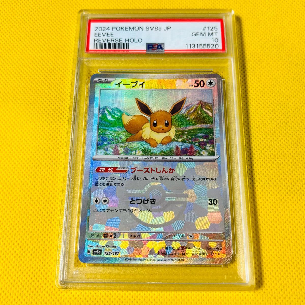 PSA10 イーブイ モンボミラー ☆PSA10☆GEM MINT【イーブイ/モンボミラー/モンスターボール