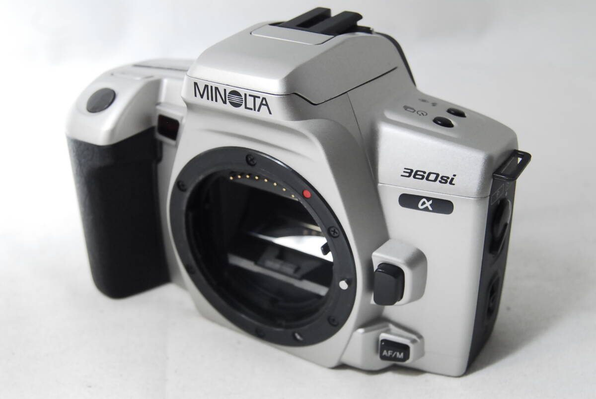 MINOLTA ミノルタ α 360si フィルムカメラ 標準＋300mm超望遠 Wレンズセット☆ B197_画像3