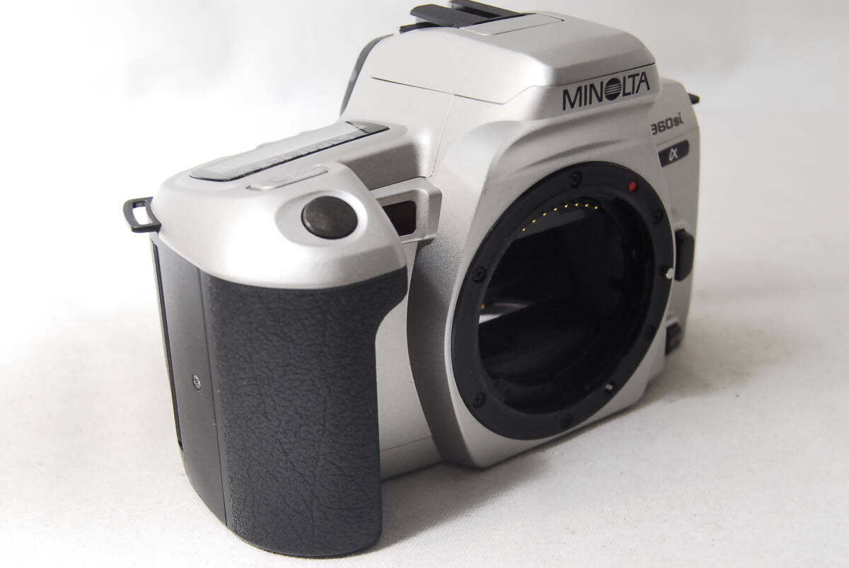 MINOLTA ミノルタ α 360si フィルムカメラ 標準＋300mm超望遠 Wレンズセット☆ B197_画像4