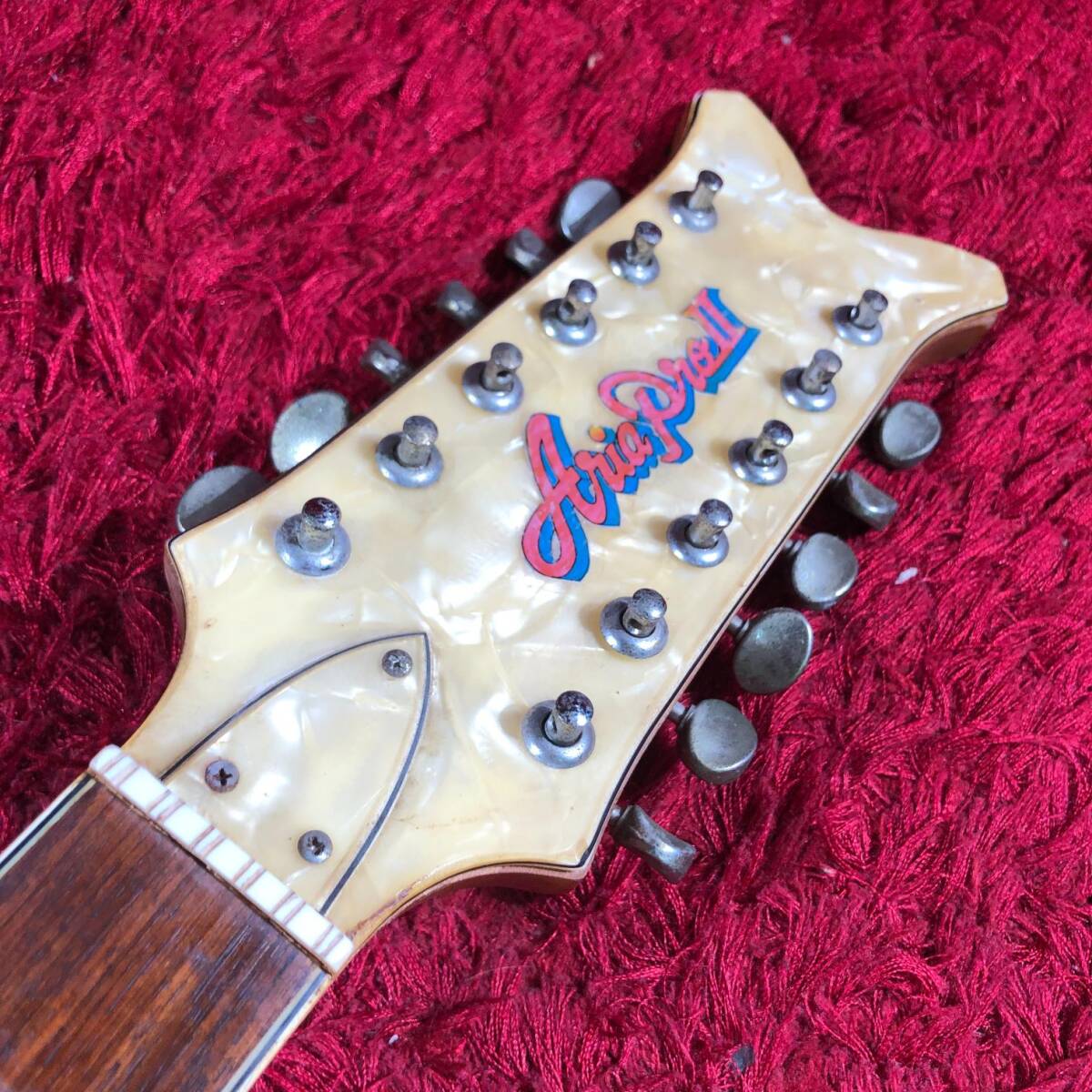 【美品】アリアプロ2 サンバースト Aria Pro II アリアプロ2 STRIKIN' SOUND ST Mod サンバースト