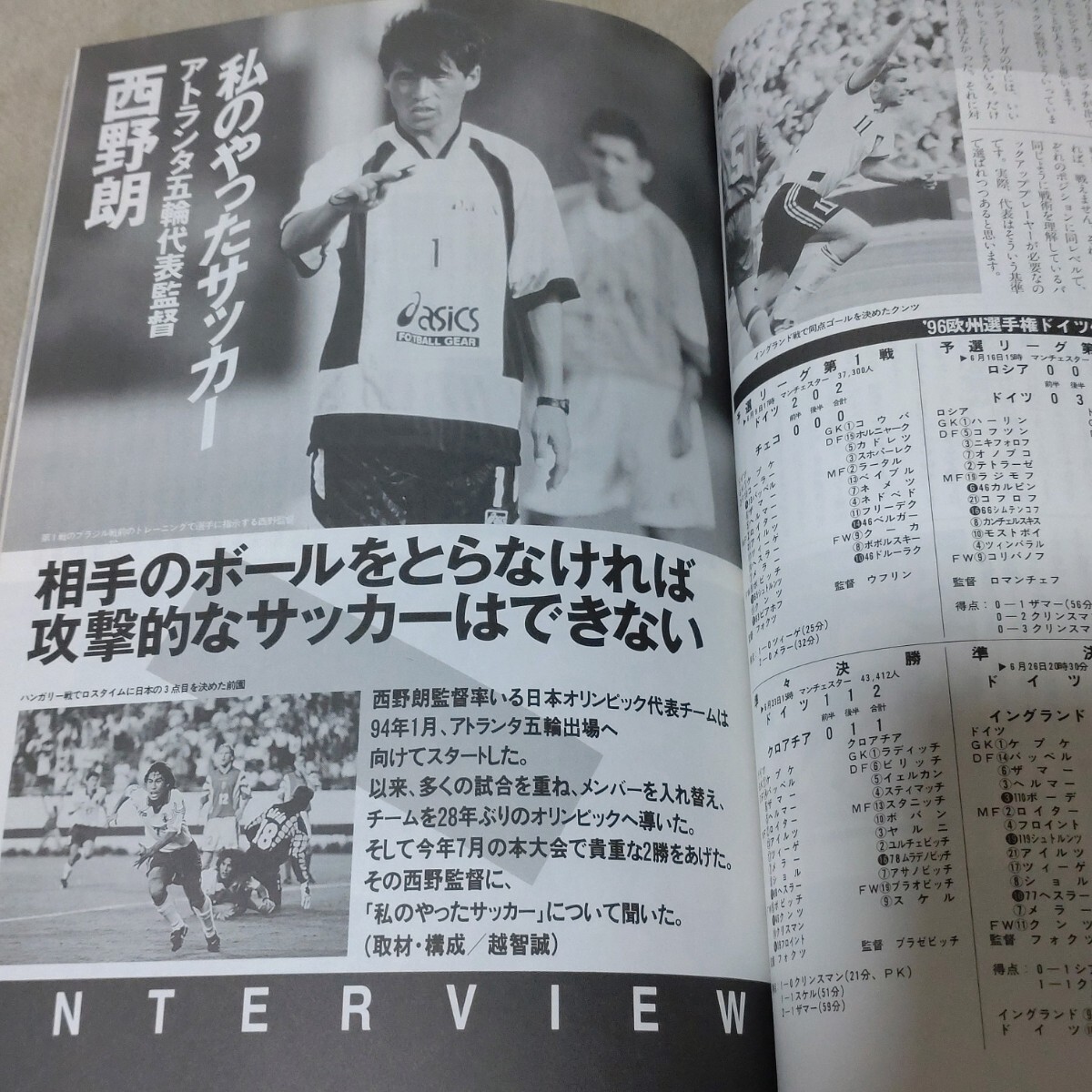 サッカークリニック　1996年12月_画像6