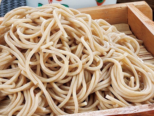 韃靼そば200g×3袋(北海道紋別郡雄武町特産)満天きらり使用(だったん乾麺)北海道産ゆめちから使用 ポリフェノールの一種ルチンが豊富_画像3