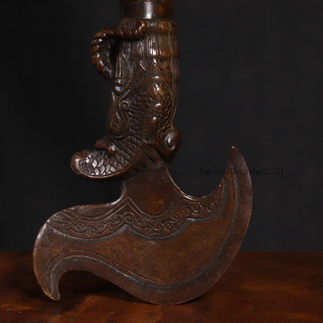 チベット密教法器 金剛こび降魔杵 普巴杵降魔斧 鎮宅辟邪