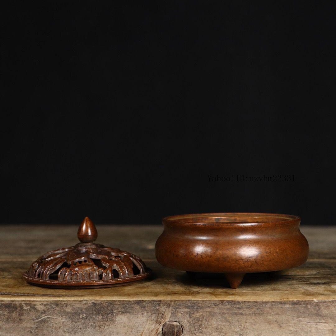 銅器 蘇工香炉 仏具 玄徳款香炉 工芸品 置物
