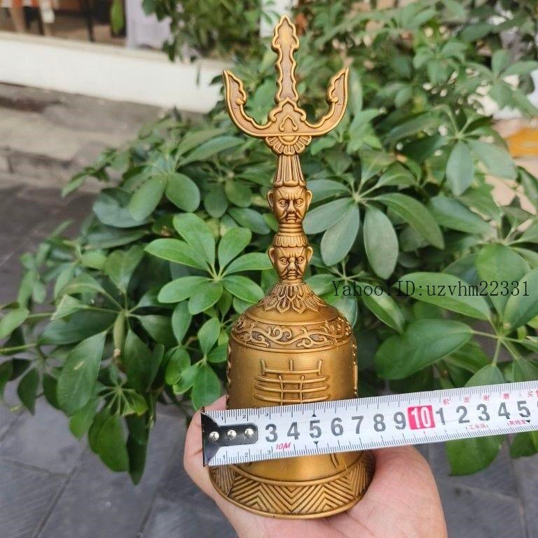 銅製 法器 三清揺鈴 太極八卦鈴 開運 風水 装飾品 工芸品 置物 銅製 法器 三清揺鈴 太極八卦鈴 開運 風水 装飾品 工芸品