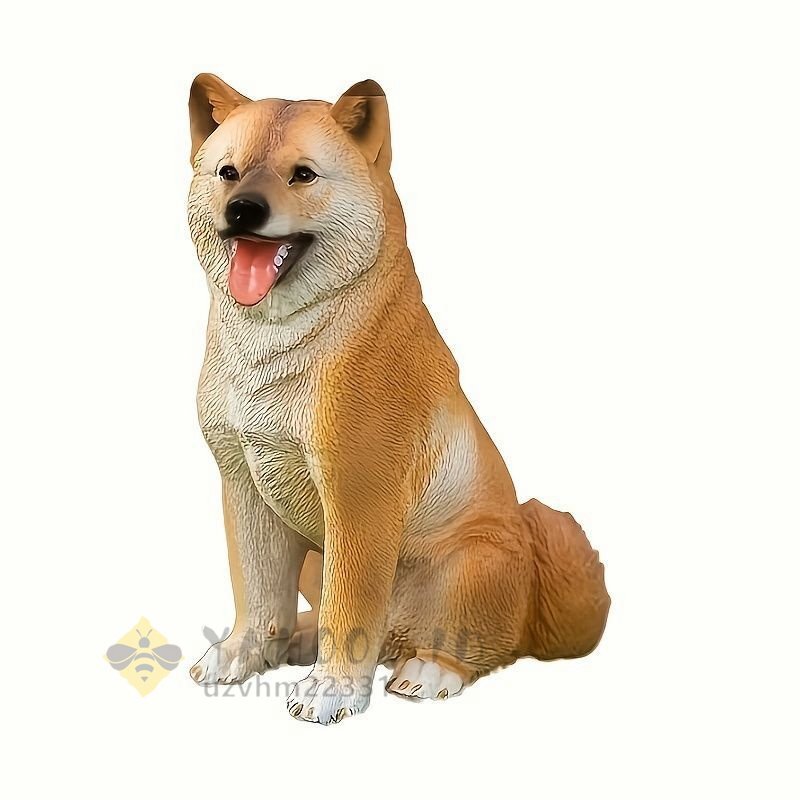 柴犬オブジェ エクステリア ガーデンオブジェ イヌ 犬 置物 375-269