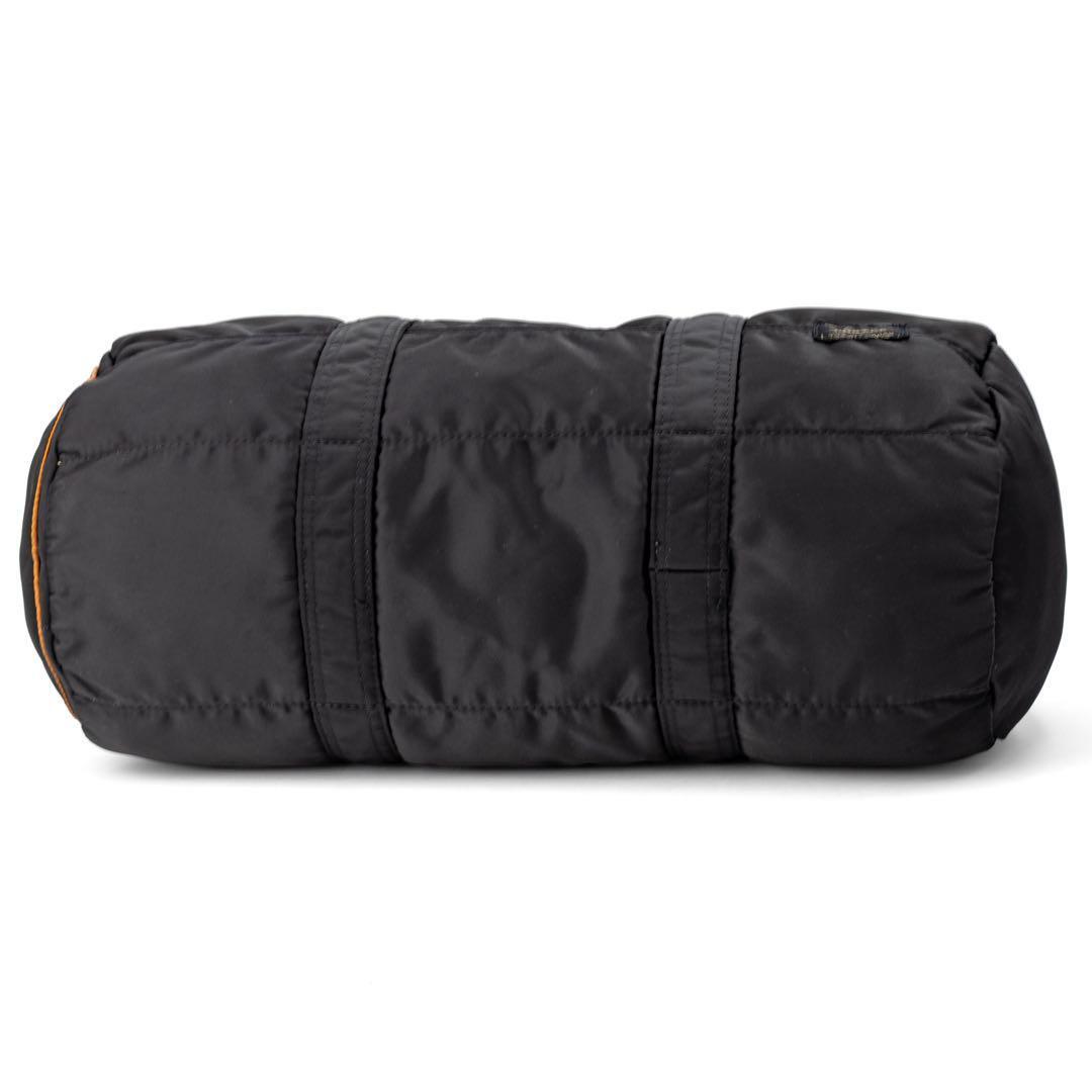 ポーター タンカー ミニボストンバッグ ドラムバッグ ナイロン ブラック Z585【ポーター／PORTER】タンカー／TANKER ミニボストンバッグ