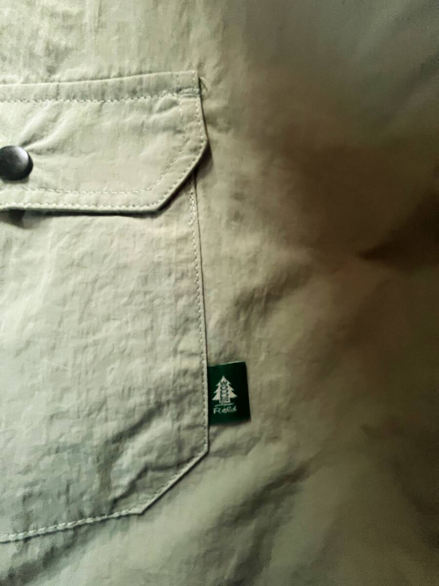 4Lサイズ!高貴紳士的!ブランド品!ウッズフィールド!サラッと軽い!長袖オーバーシャツ!一枚着でも!サラッと羽織ってジャケット風に!_画像5