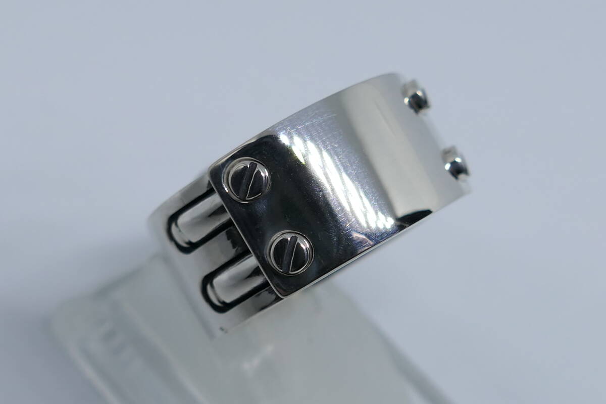 新品　未使用　16號　ドクターモンロー　ビス　プレート　リング　大　指輪