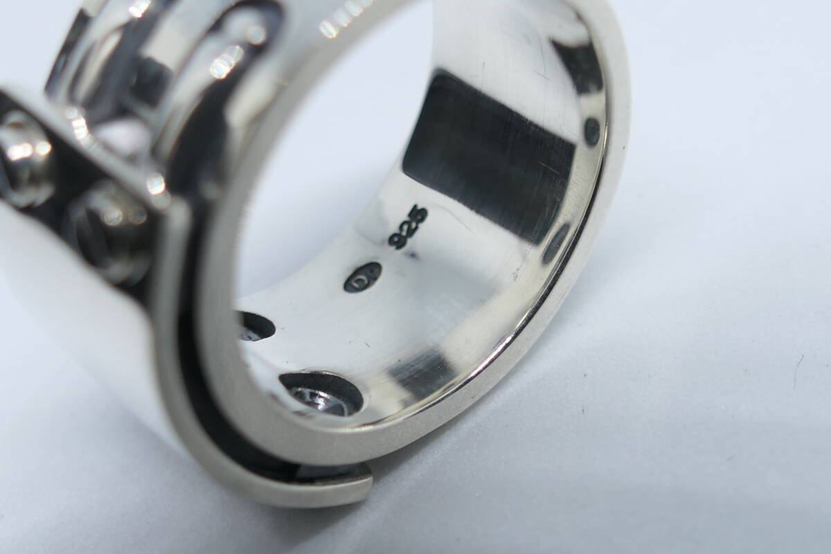 新品　未使用　16號　ドクターモンロー　ビス　プレート　リング　大　指輪