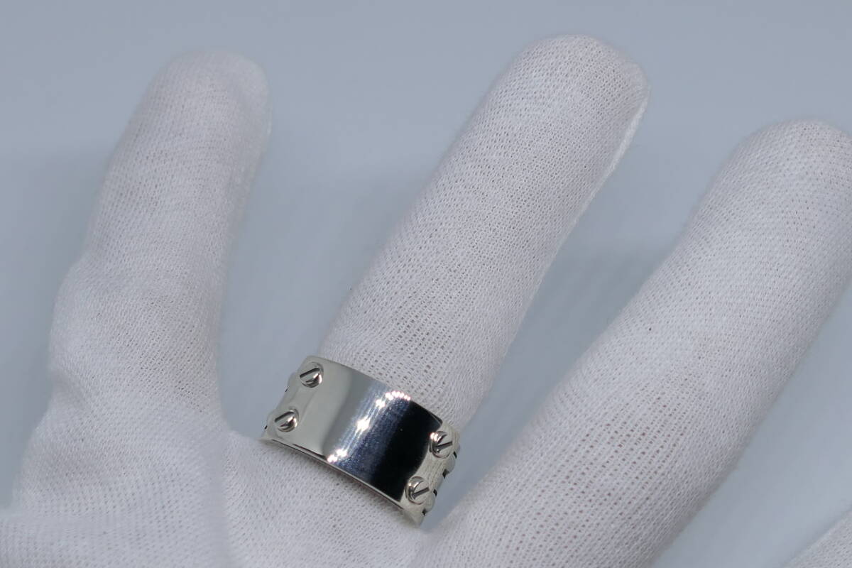 新品　未使用　16號　ドクターモンロー　ビス　プレート　リング　大　指輪