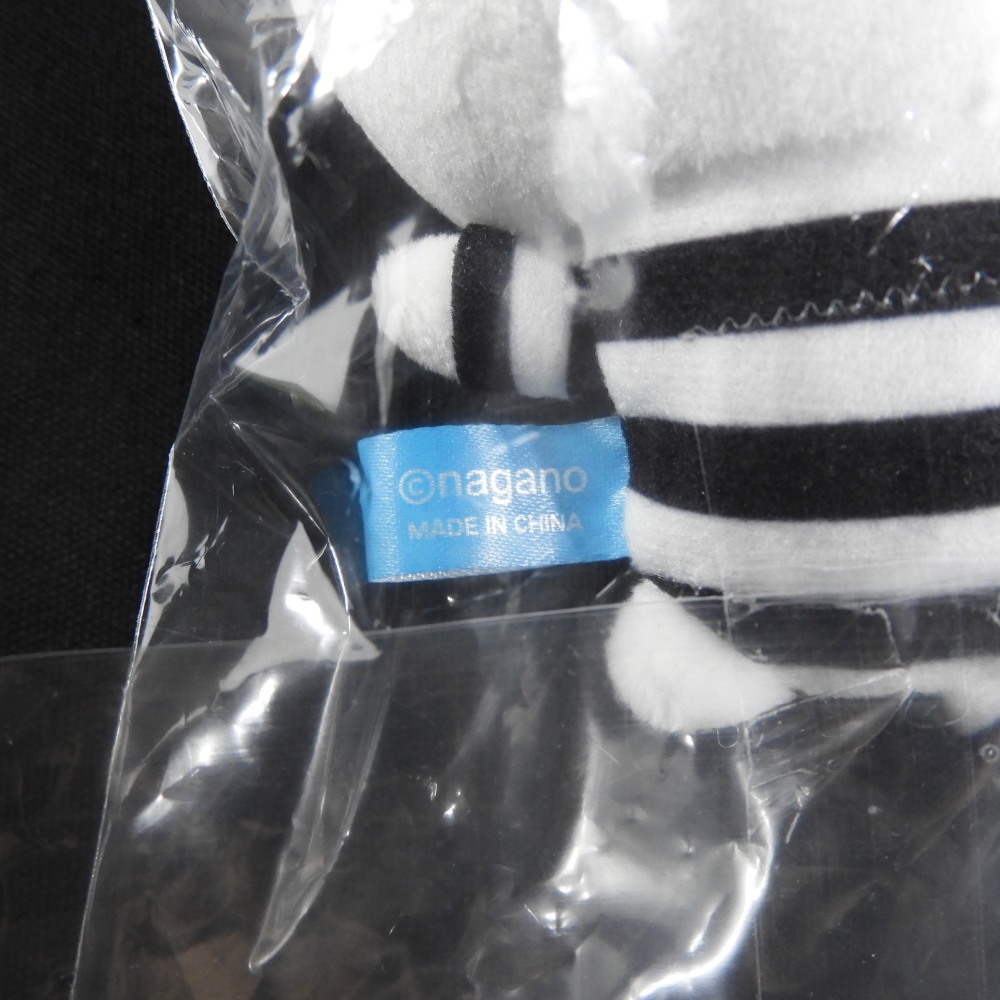 未使用 ちいかわ ぷちミニマスコット（囚人ハチワレ） nagano キーホルダー ぬいぐるみ コレクション_画像4