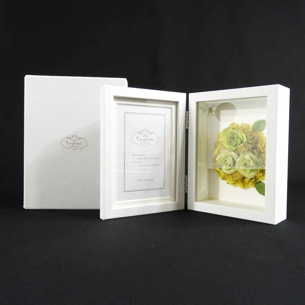 Les ptales консервированный аранжировка цветов фоторамка фото интерьер украшение фоторамка 