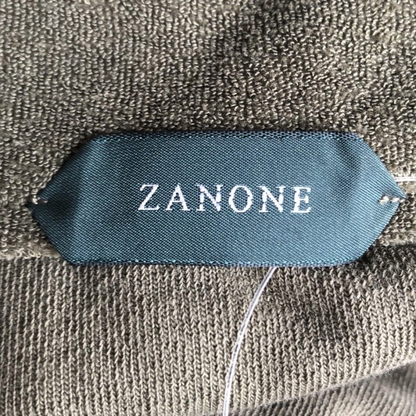 ZANONE ザノーネ パイルブルゾン ジャケット カーキ S トルコ製