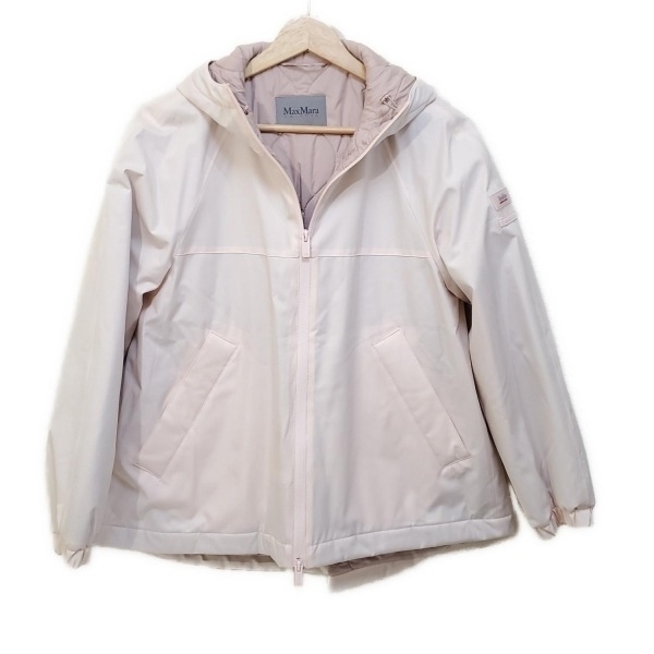マックスマーラ Max Mara ブルゾン サイズJ 34 - ライトピンク レディース 長袖/中綿/LEISURE/秋/冬 美品 ジャケット_画像1