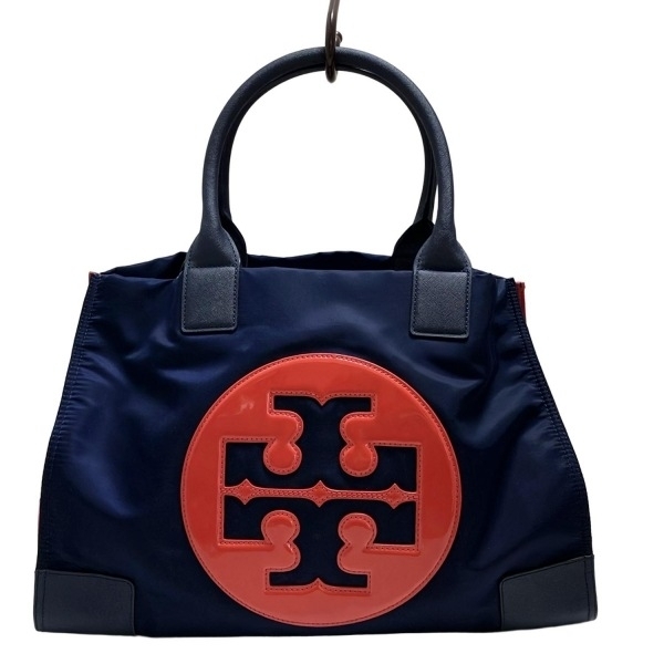 トリーバーチ TORY BURCH トートバッグ - レザー ネイビー バッグ