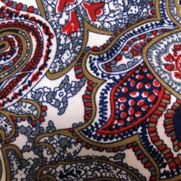 ビーシービージーマックスアズリア BCBGMAXAZRIA サイズL - ネイビー×レッド×マルチ レディース ワンピース_画像6