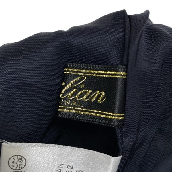 レリアン Leilian サイズ13 L - ダークネイビー レディース ノースリーブ ワンピース_画像4