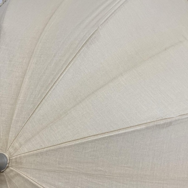 バーバリー BURBERRY/Burberry 日傘 - ベージュ×ダークブラウン×マルチ 日傘/チェック柄/ドット柄/フリル 傘