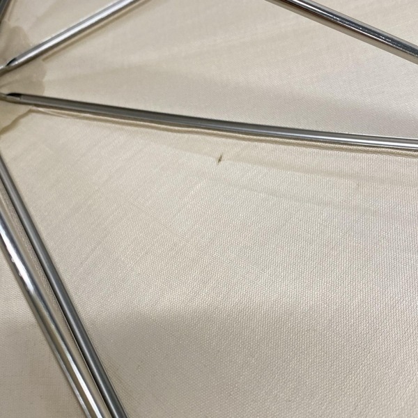 バーバリー BURBERRY/Burberry 日傘 - ベージュ×ダークブラウン×マルチ 日傘/チェック柄/ドット柄/フリル 傘