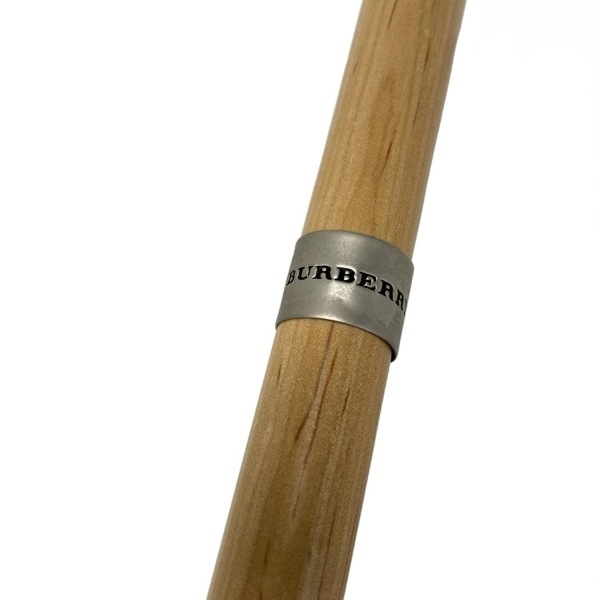 バーバリー BURBERRY/Burberry 日傘 - ベージュ×ダークブラウン×マルチ 日傘/チェック柄/ドット柄/フリル 傘