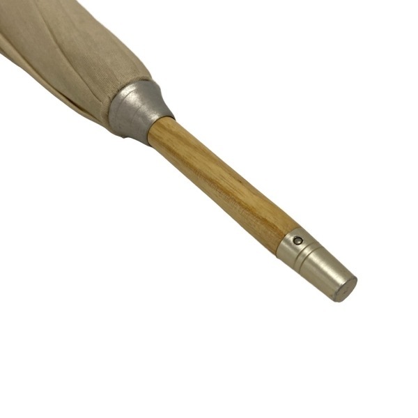 バーバリー BURBERRY/Burberry 日傘 - ベージュ×ダークブラウン×マルチ 日傘/チェック柄/ドット柄/フリル 傘