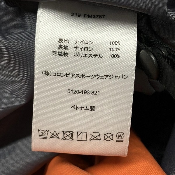コロンビア columbia ブルゾン サイズM - 黒×ブルー×オレンジ メンズ 長袖/春/秋 ジャケット_画像4