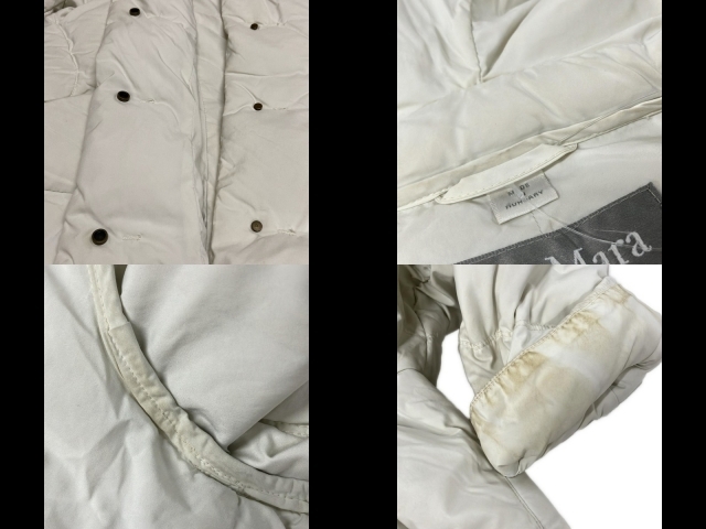 マックスマーラ Max Mara ブルゾン サイズJI 36 - 白 レディース 長袖/中綿/冬 ジャケット_画像10