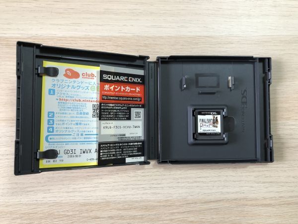 DS ソフト ファイナルファンタジー クリスタルクロニクル リング オブ フェイト 【管理 18740】【B】_画像2