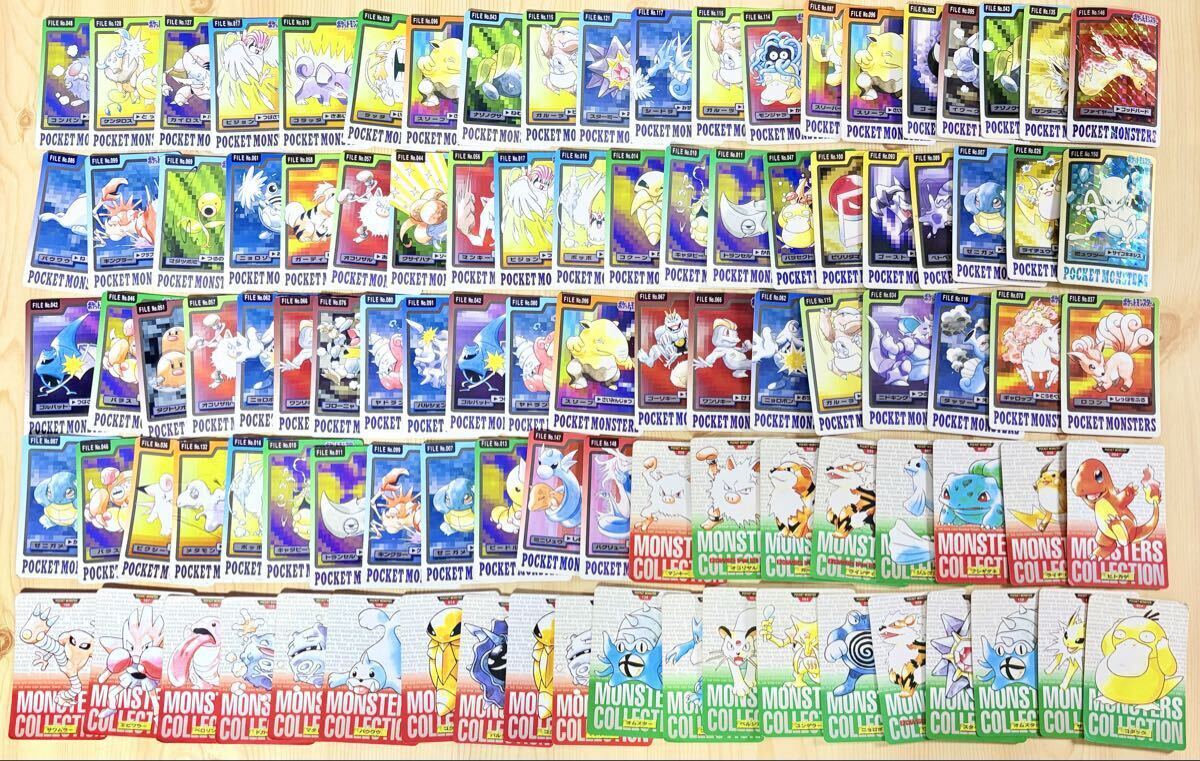 ポケモンカードダス 30枚セット ミュウツー ヒトカゲ フシギダネ フリーザー ポケモンカードダス 1996 バンダイ ヒトカゲ フシギダネ