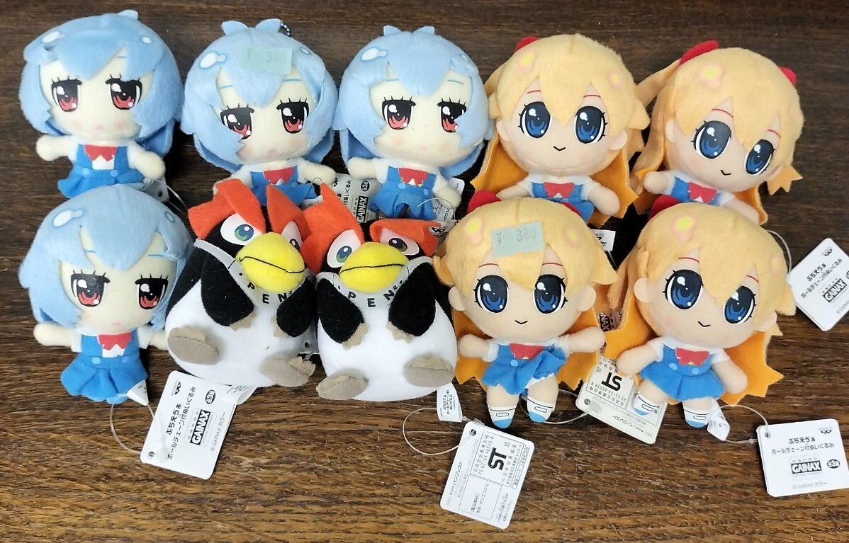 ぷちえゔぁ エヴァンゲリオン アスカ ペンペン ボールチェーン付ぬいぐるみ ぷちえゔぁ エヴァンゲリオン アスカ ペンペン ボールチェーン付