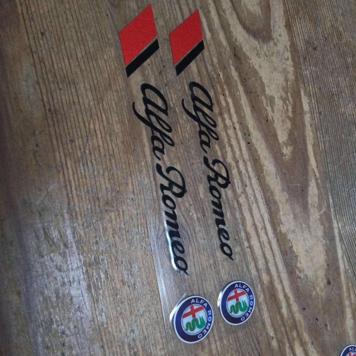  Alpha Romeo высокое качество стикер 2 шт. комплект one комплект выберите пожалуйста утонченный . отличие - поэтому хорошо посмотрите пожалуйста 