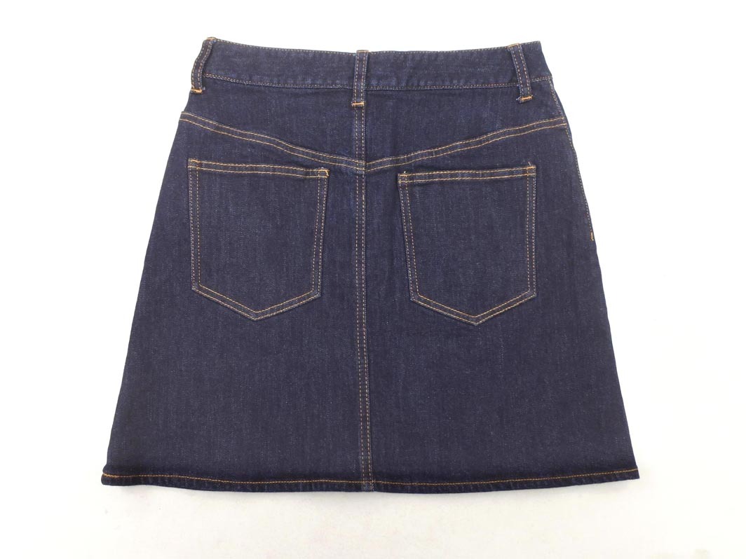 FREAK’S STORE フリークスストア Aライン 台形 デニムスカート sizeZOZOサイズ 縦M横M+/紺 ■■ ☆ fga1 レディース_画像4