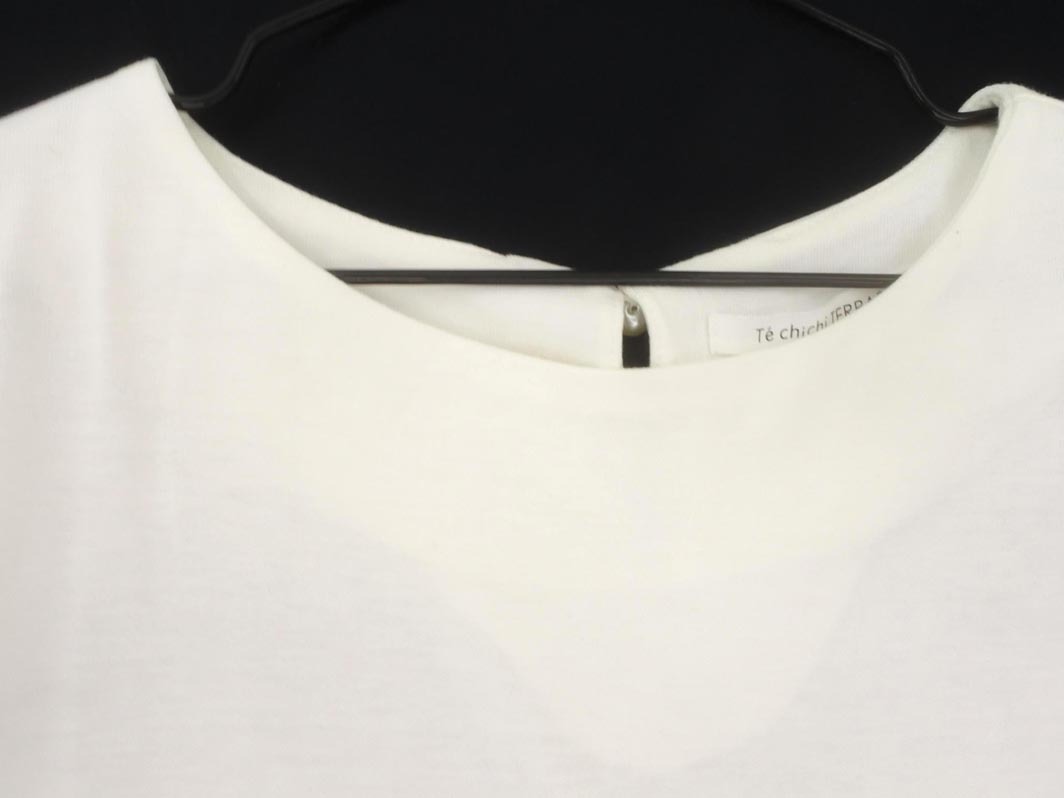 Techichi Te chichi жемчуг кнопка cut and sewn sizeF/ белый #* * fga3 женский