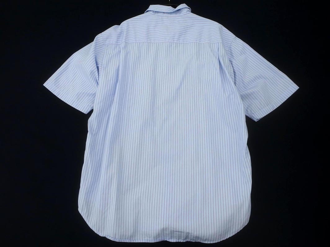 ネコポスOK BEAUTY & YOUTH ビューティ&ユース ユナイテッドアローズ ストライプ シャツ sizeS/水色 ■◆ ☆ fga4 メンズ_画像5