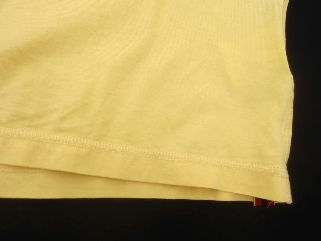 TAKEO KIKUCHI タケオキクチ Uネック Tシャツ size2/黄色 ■◆ ☆ fga7 メンズ_画像4