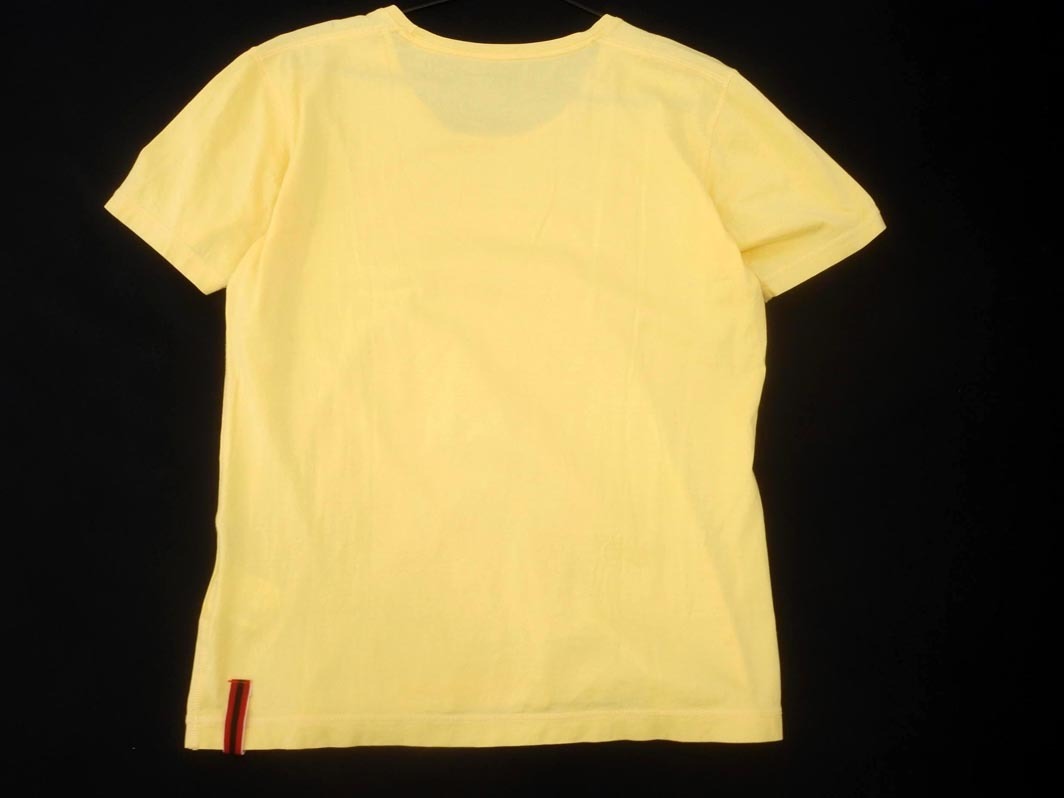 TAKEO KIKUCHI タケオキクチ Uネック Tシャツ size2/黄色 ■◆ ☆ fga7 メンズ_画像6