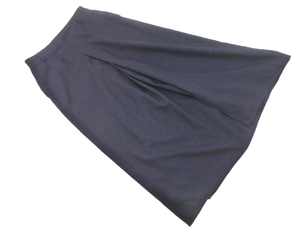 IENA イエナ ロング フレア スカート size36/紺 ■◇ ☆ fga7 レディース