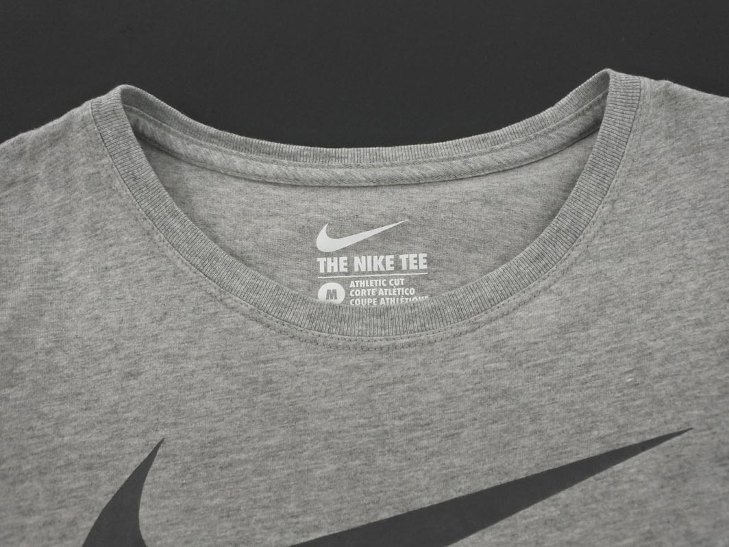 ネコポスOK NIKE ナイキ プリント Tシャツ sizeM/グレー ■◆ ☆ fga8 レディース_画像2