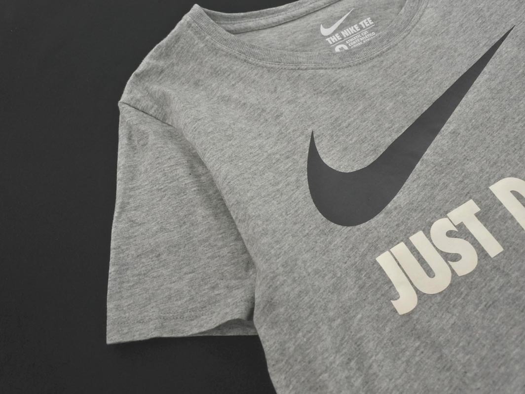 ネコポスOK NIKE ナイキ プリント Tシャツ sizeM/グレー ■◆ ☆ fga8 レディース_画像3