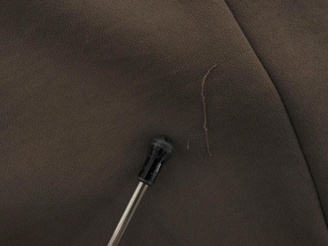 INDIVI インディヴィ スリット パンツ size36/モカ ■■ ☆ fgb1 レディース_画像5