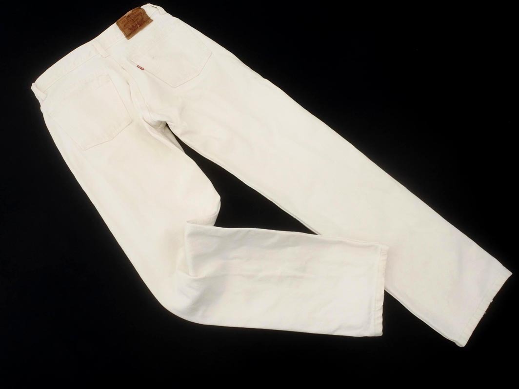 LEVI’S リーバイス 90s USA制 501 0651 ボタンフライ デニムパンツ size29/白 ■■◎ ☆ fgb0 レディース