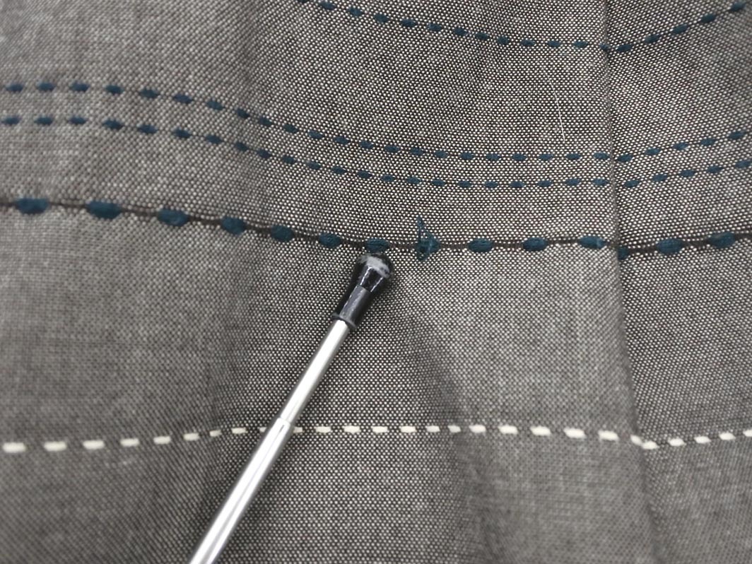 ネコポスOK COMME CA MODELS コムサモデルズ フレア スカート sizeM/グレー ■■ ☆ fgb4 レディース