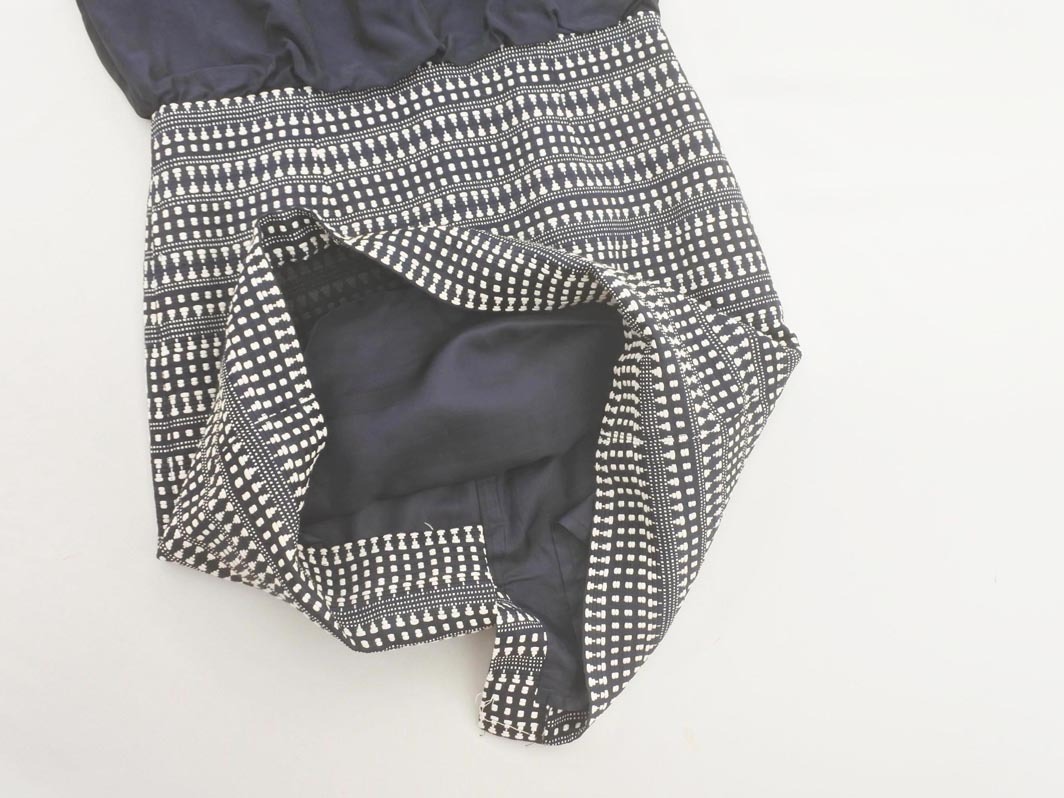 23 район общий рисунок переключатель do King One-piece size38/ темно-синий #* * fgb5 женский 