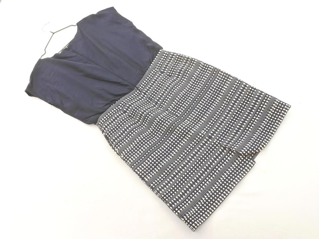 23 район общий рисунок переключатель do King One-piece size38/ темно-синий #* * fgb5 женский 