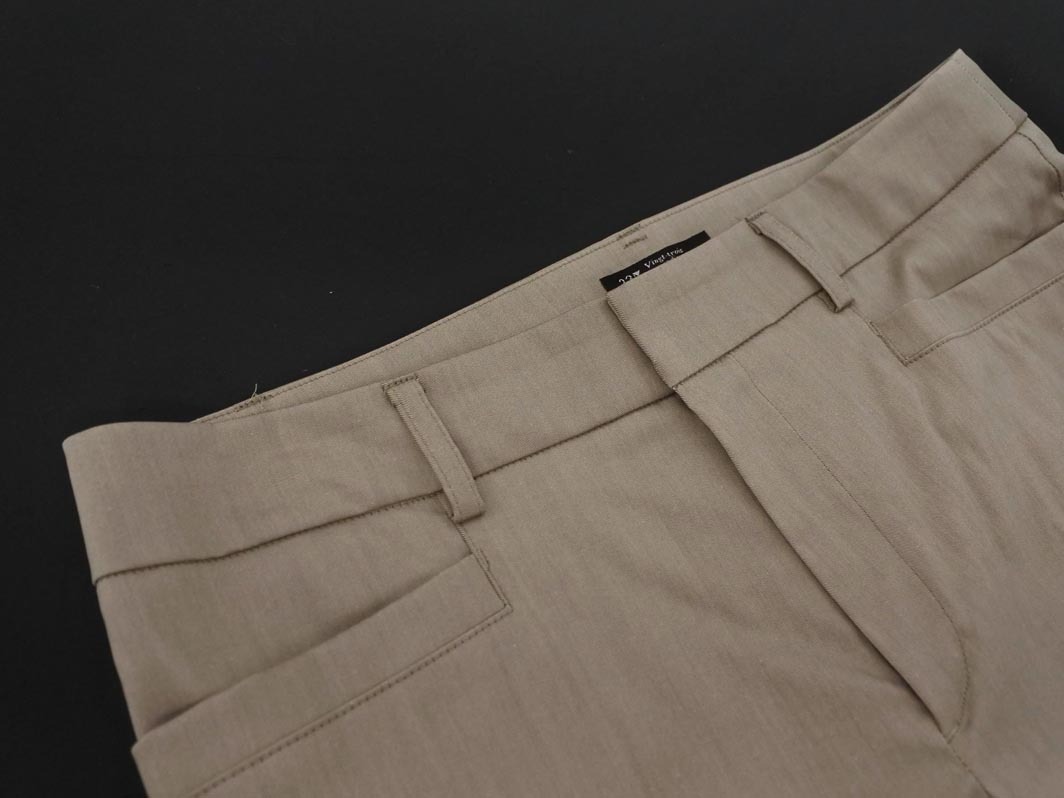 23區(qū) スラックス パンツ size40/ベージュ ■■ ☆ fgb5 レディース