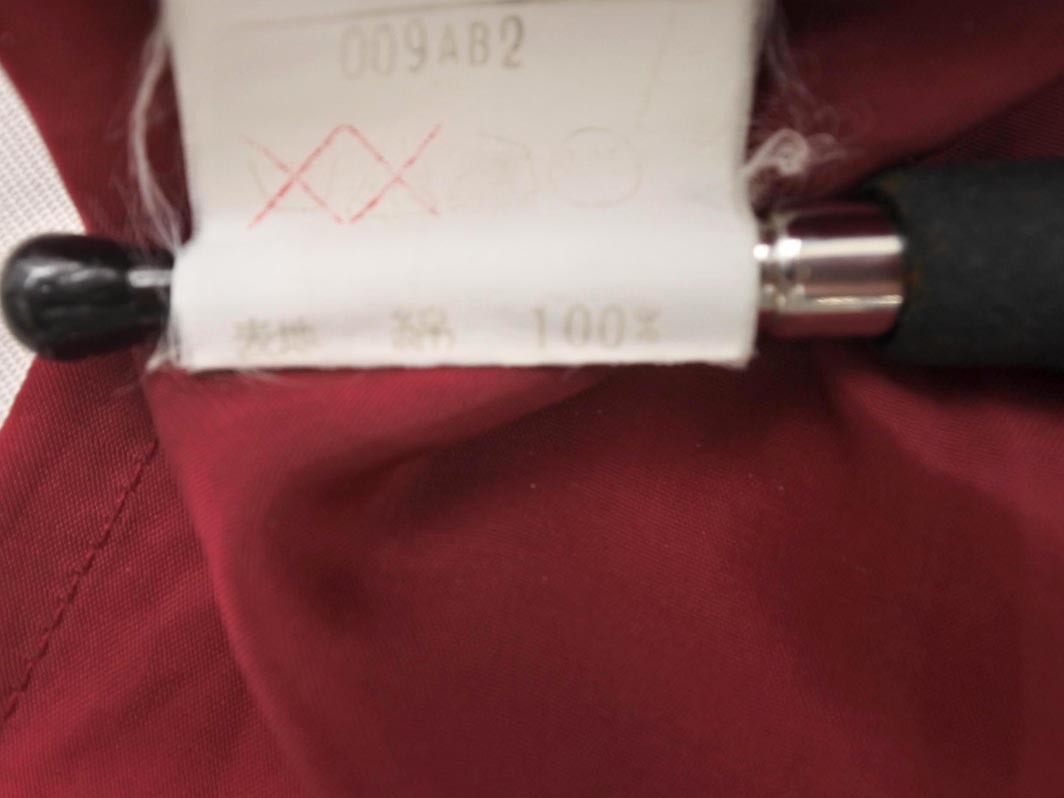 burberrys バーバリーズ タック スカート size9AB2/赤 ■◇ ☆ fgb5 レディース