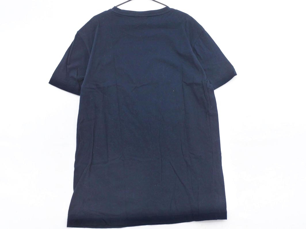 ネコポスOK LACOSTE ラコステ Tシャツ size2/紺 ■◆ ☆ fgb5 レディース
